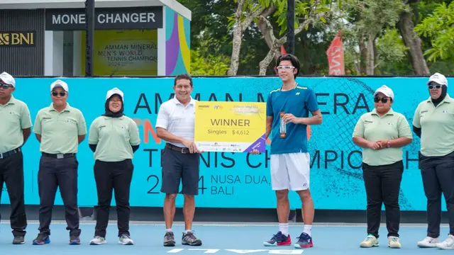 Petenis Korea Jadi Juara di Bali, Direktur Turnamen: Atlet Indonesia Dapat Pengalaman Berharga